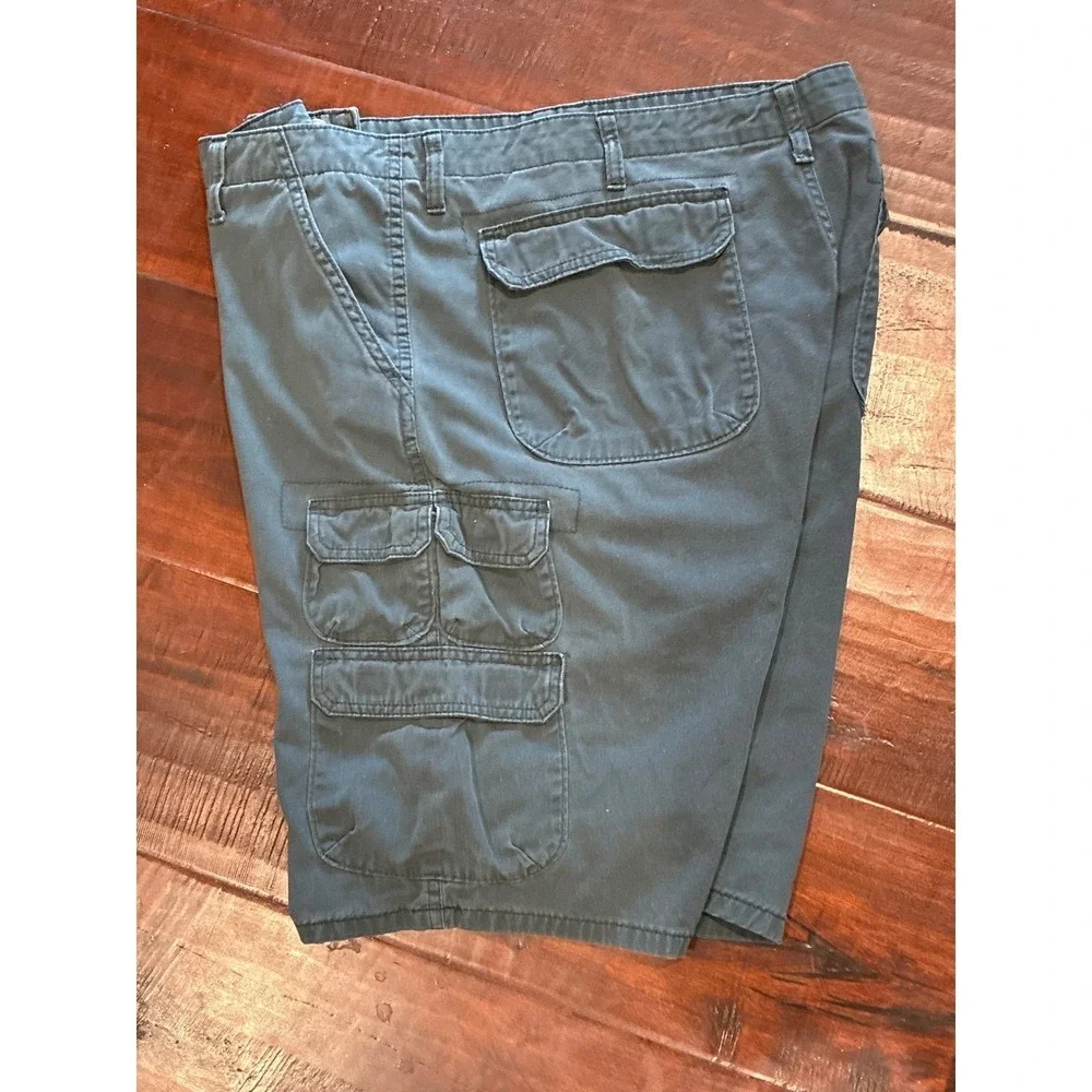 Wrangler Cargo Shorts Mens Size 42 Green Blue Authentics Relaxed Fit Bundle 2pk